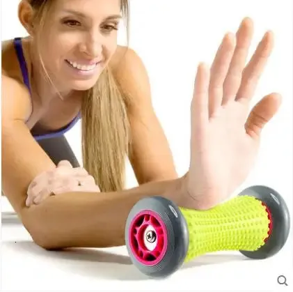 Foot Massager Hand foot massage roller wheel home office fitness relaxing muscle stick 231020