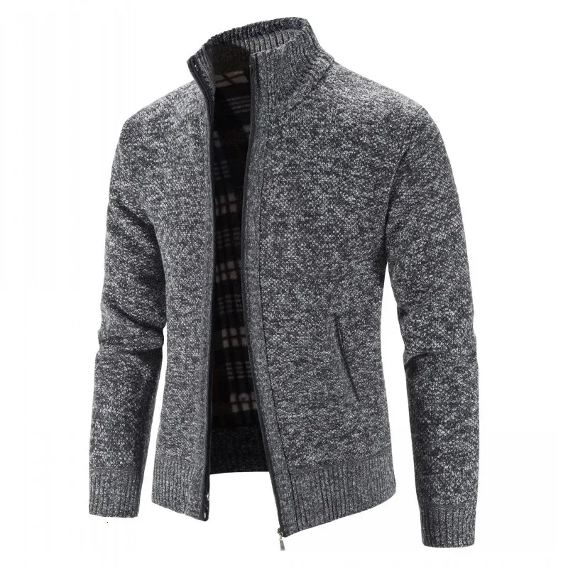 Herren Frühling Herbst Stricker Pullover Mode Slim Fit Männer Kausale Pullovermäntel Solid Single Breasted Cardigan Männer 231021