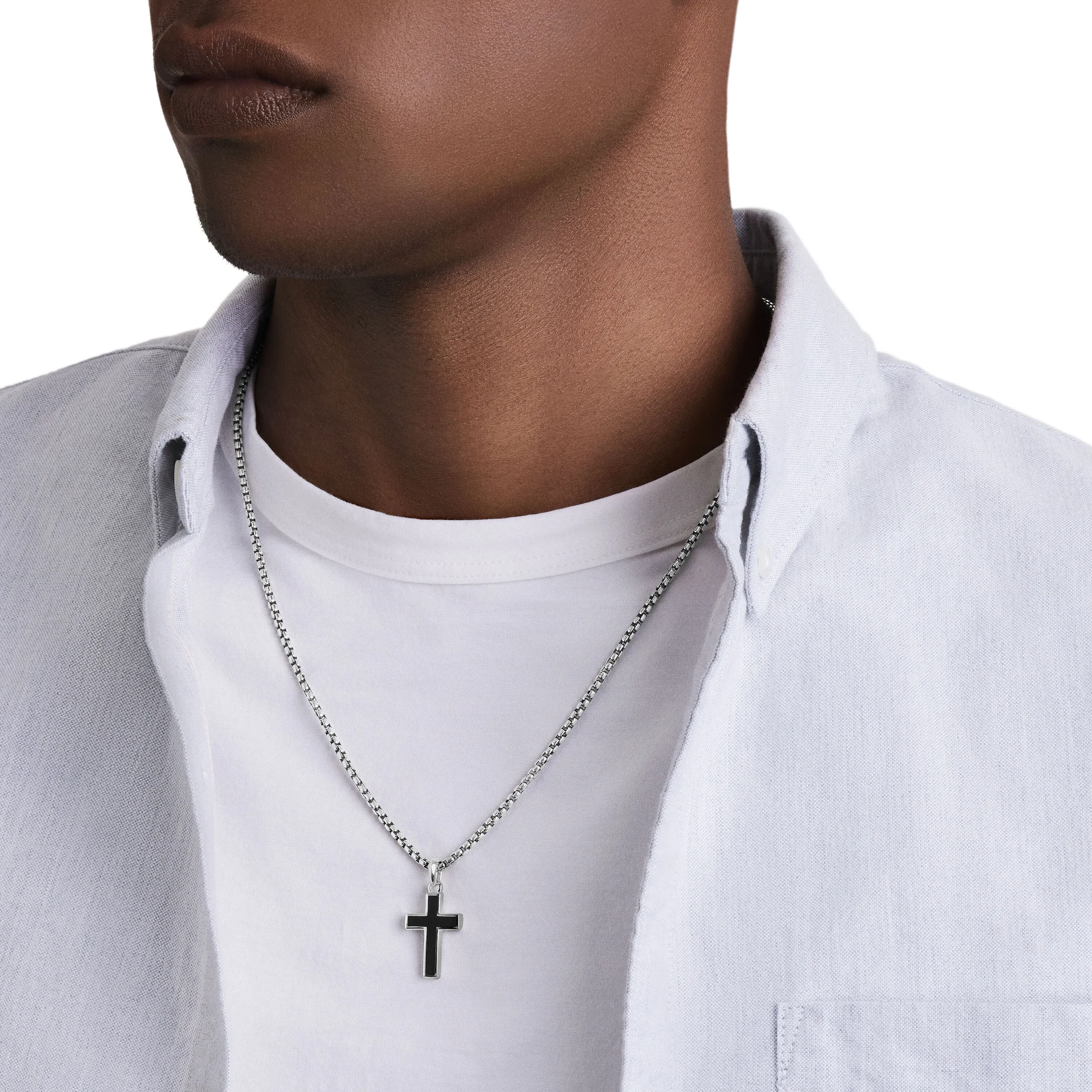 High Quality Luxury Deluxe CROSS Pendant Necklace for Women for Men DY Cable Classic Buckle Bracelet Gold 925 Sterling Silver 