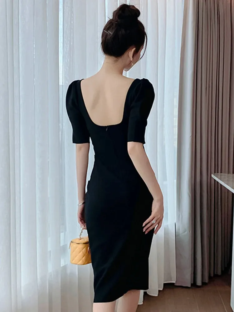 black dresses with cap sleeves French Connection Women's Cap Sleeve Mini Dress - Black