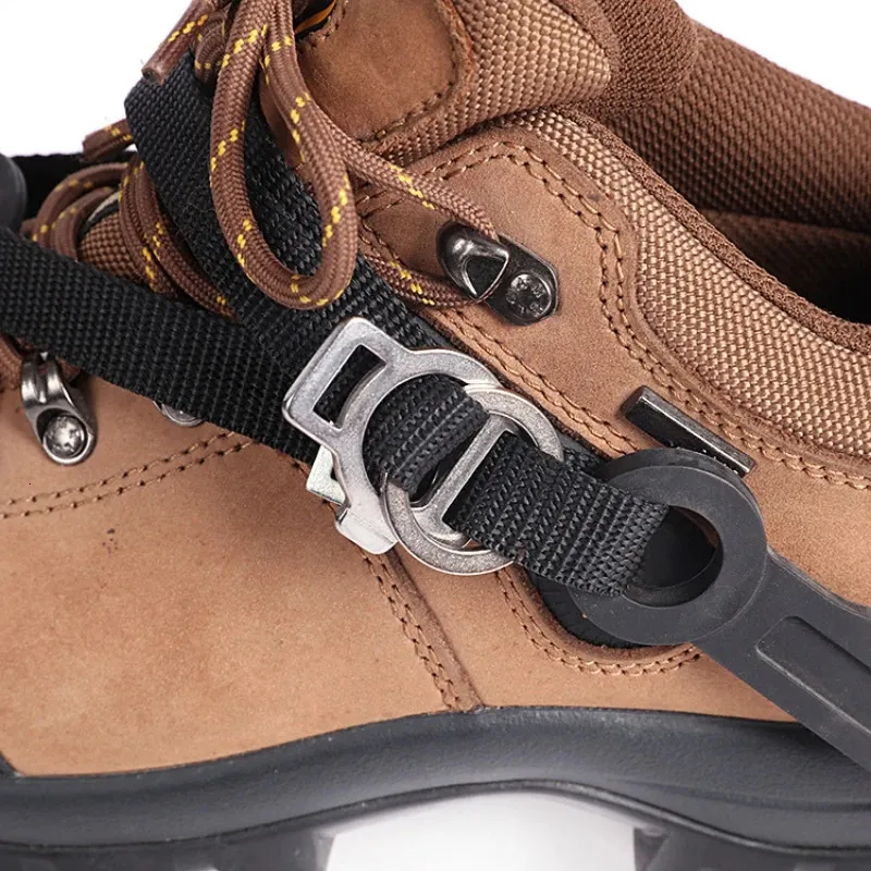 10 Tooth Lightweight Crampons Ski Touring For Outdoor Activities Rock