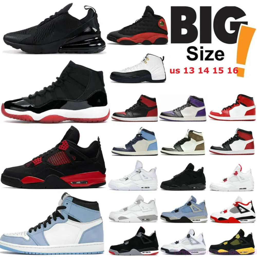 2024 Big Long Size Basketball Shoes US 13 14 15 16 EUR SZ 47 48 49 50 Högkvalitativ OG Män Mens Athletics Sneakers Wholesale Rabatt Price Sport Shoe Running Tra Tra