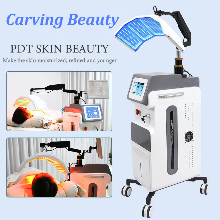 Effektivt hudföryngring 7 Färger Multifunktionella PDT LED -ljusterapi Ansiktsmaskin LED FACE THAPY för Beauty Salon Spa Clinic Machine