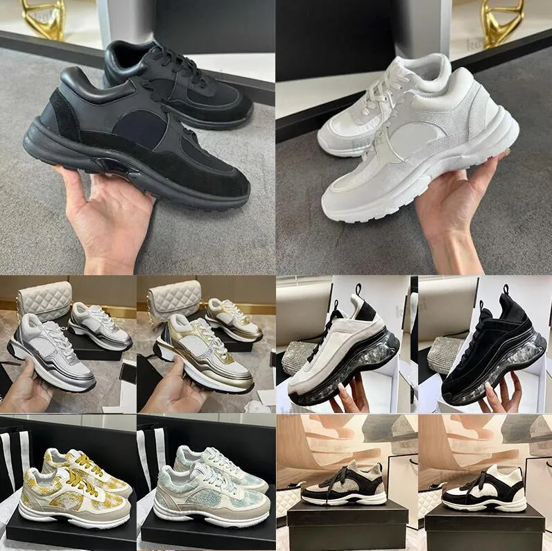 Designer-Damen-Kalbsleder-Schuhe, Vintage-Trainer, reflektierende Turnschuhe, modische Lederplattform, Schnür-Freizeit-Sneaker, Freizeitschuhe