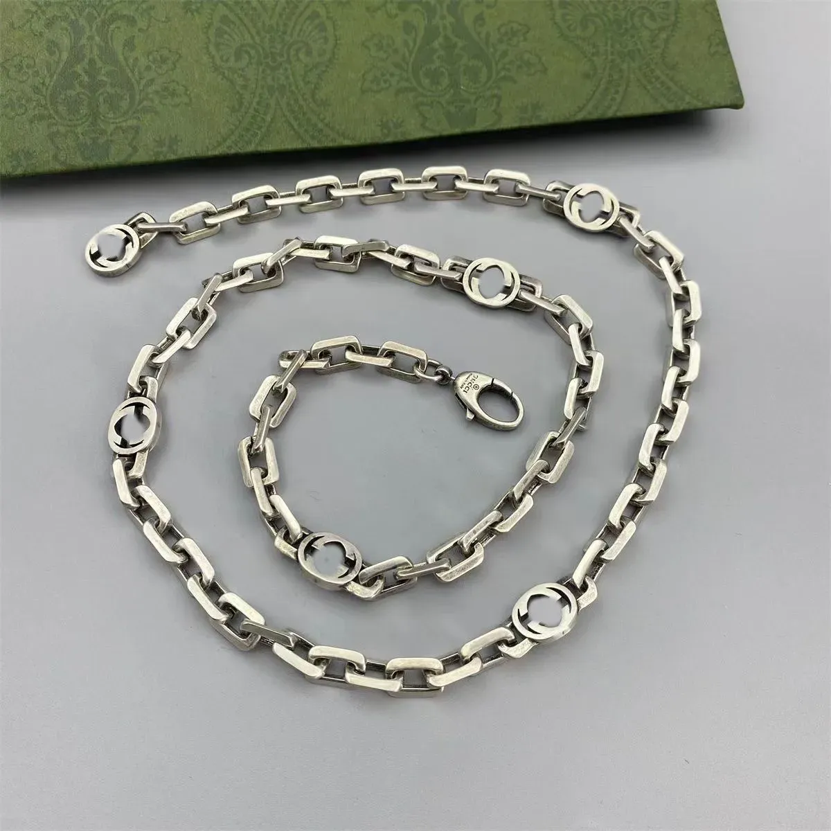 Ontworpen door luxe master 925 Sterling Silver ketting G Jewelry Fashion Necklace is het favoriete cadeau voor mode -accessoires voor trouwfeestreizen