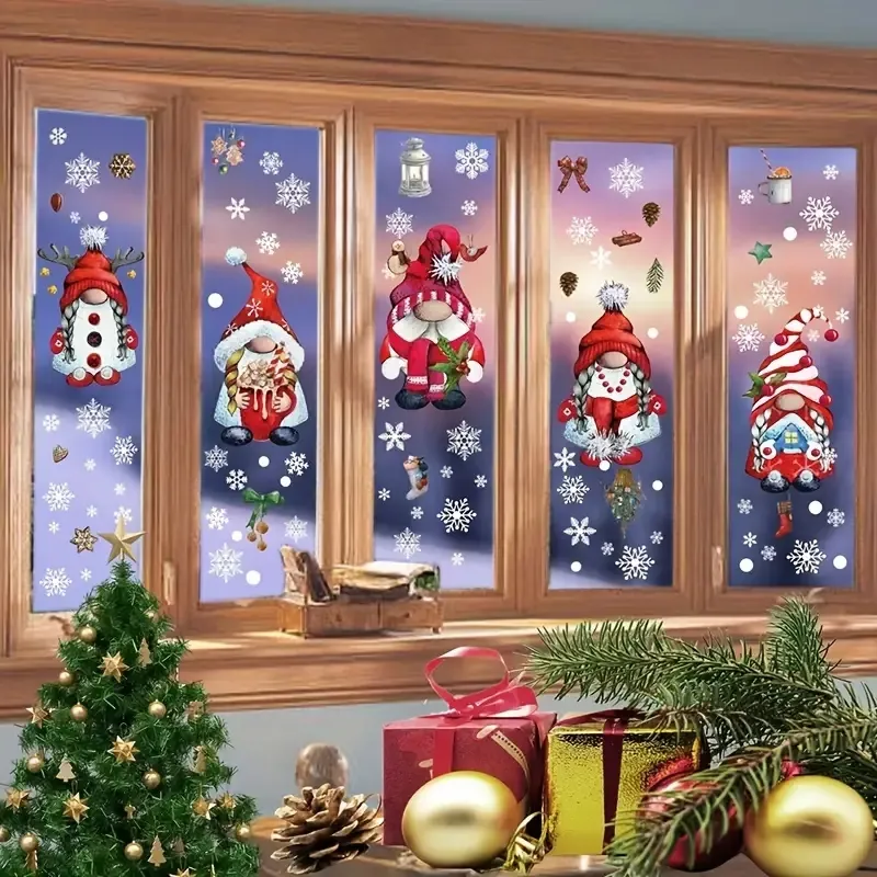 Christmas 2024 window stickers