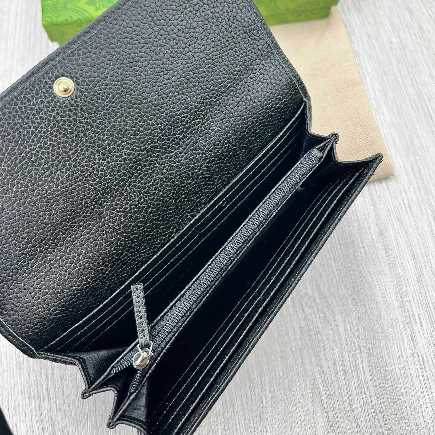Designer long portefeuille unisexe sac à main en cuir fente multi-cartes de luxe en cuir Designer bandoulière porte-carte sacs à main 231015