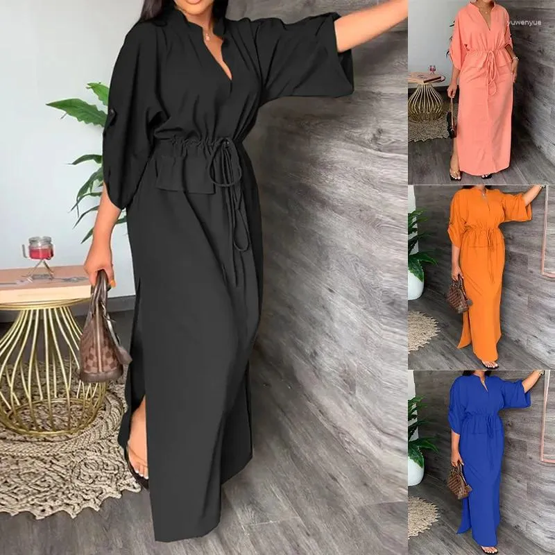 Ethnic Clothing Women's Fashion Kaftan Muslim Abaya Shirt Pocket Dress Islamic Long Sleeve Abayas Dubai Turkish Modesty Robe Jilbab