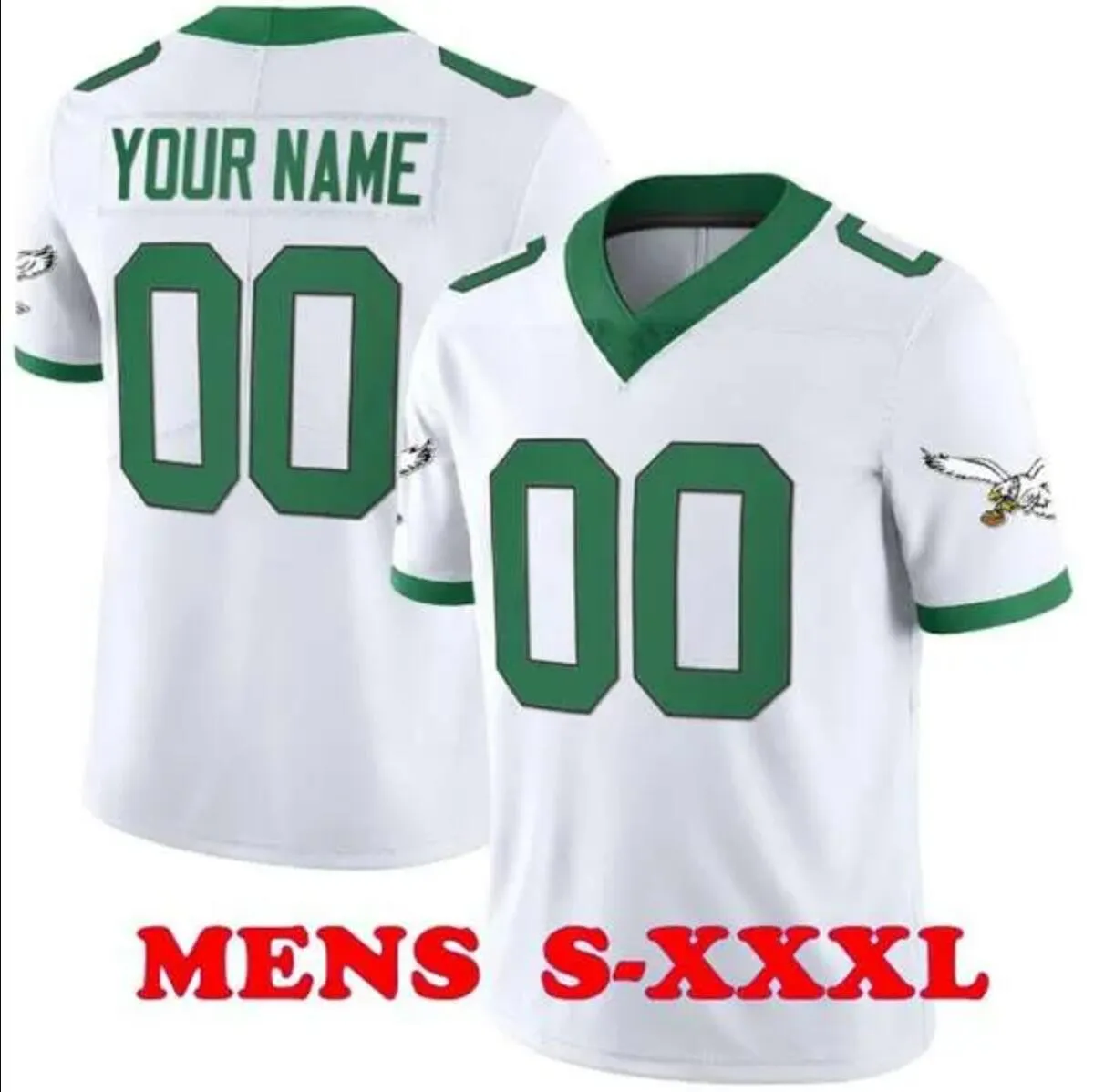 1 Jalen Hurts 62 Jason Kelce Fußballtrikots 11 AJ Brown Nolan DeVonta