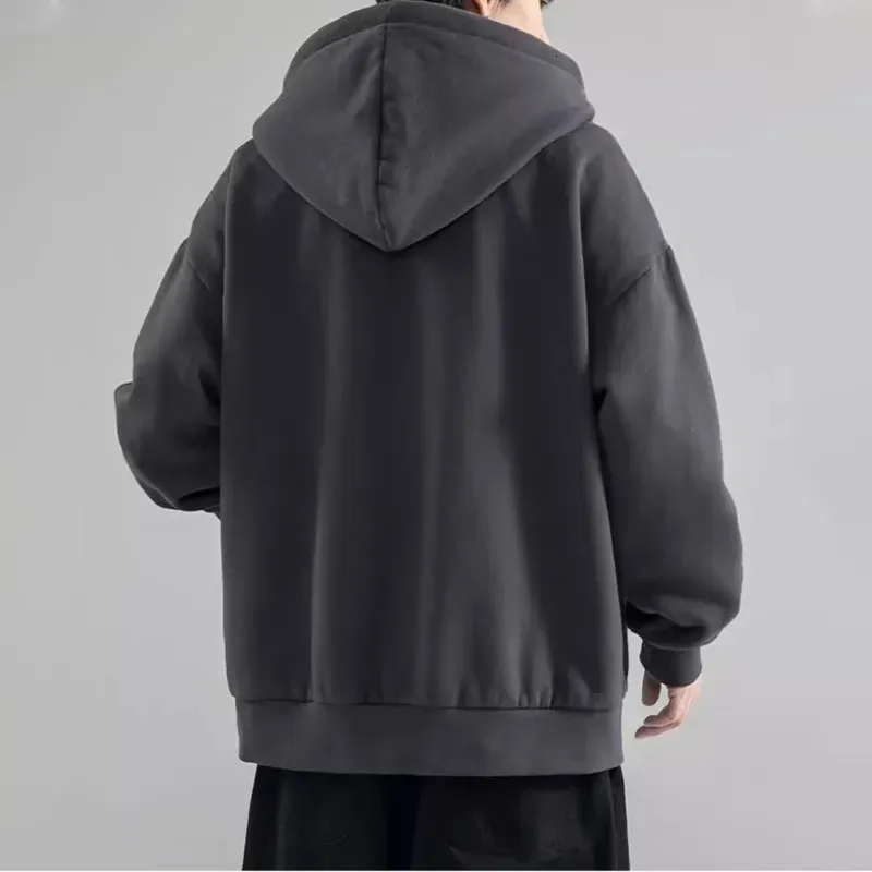 Sweat à Capuche Matelassé Homme Gris Avec Simili Cuir Noir - Taille XL - Prisim