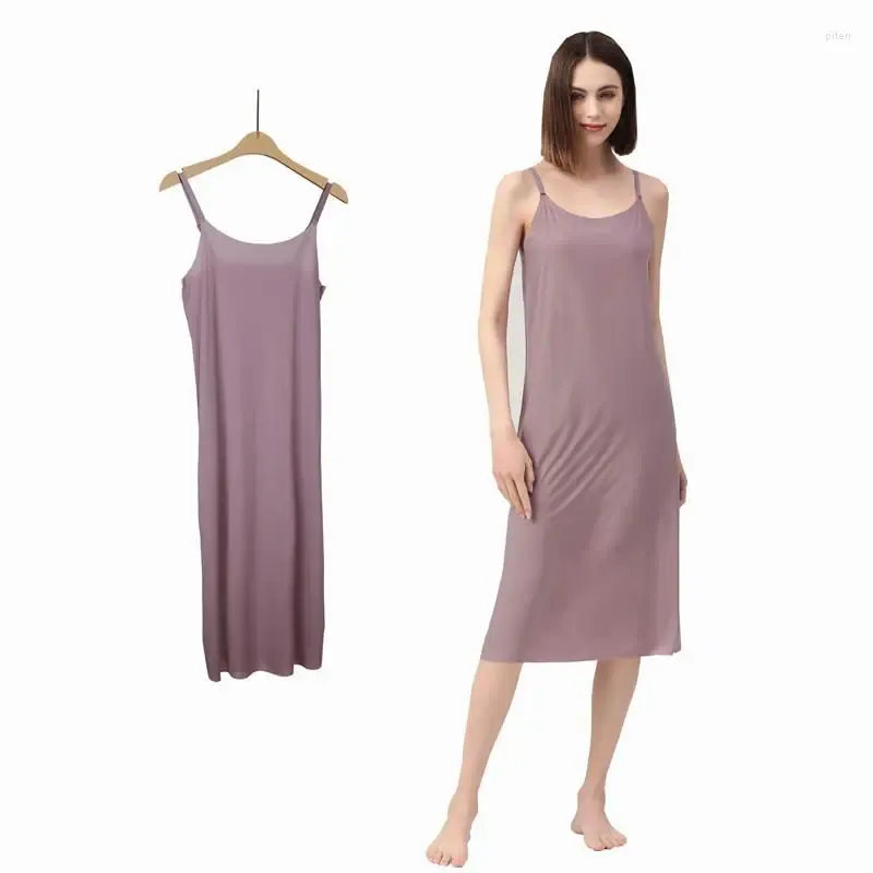 Mulheres sleepwear sexy mulheres lingerie noite vestido elegante cetim espaguete cinta sleepshirt verão senhoras gelo seda camisola doce