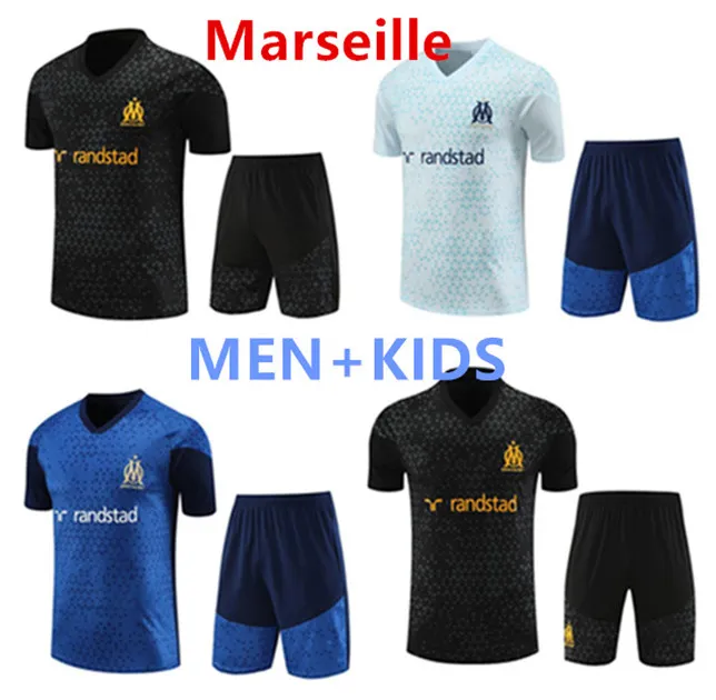 2023 2024 MARSEILLES SOCCER JERSEYS KRÓTKI RĘCIE WIĘKOWA GUENDOUZI MILIK