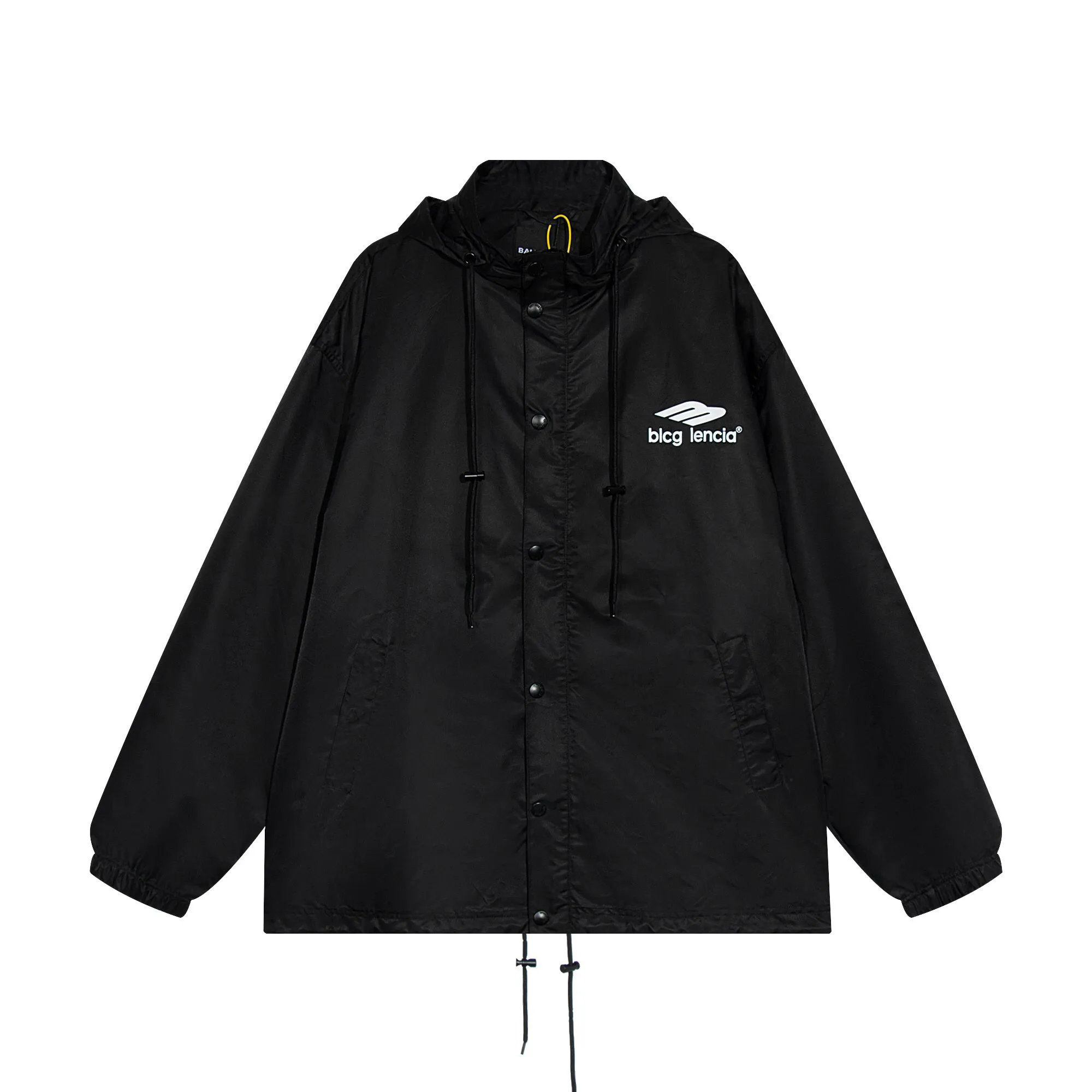 【関税&送料込】Balenciaga Black Cotton And Nylon Windbreake nm_4557817_100020_m