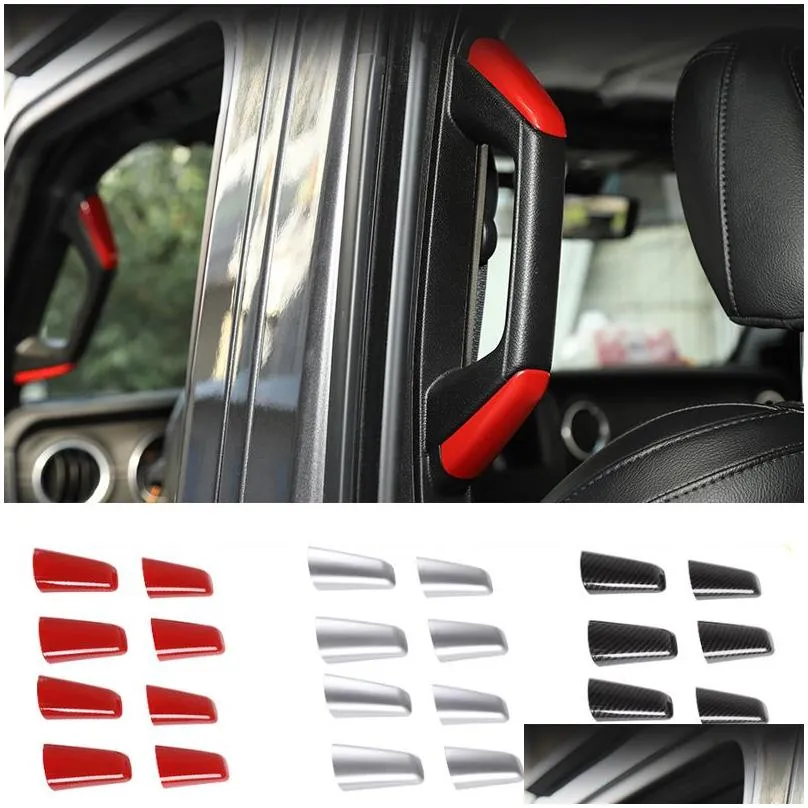 Other Interior Accessories A/B Column Handle Decoration Four Door Version For Jeep Wrangler Jl Factory Outlet High Quatlity Internal Dhv25