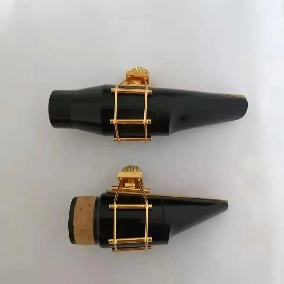 Gold Plated Diamond Alto Saxophone Mouthpieces Mouthpiece With Bakelite