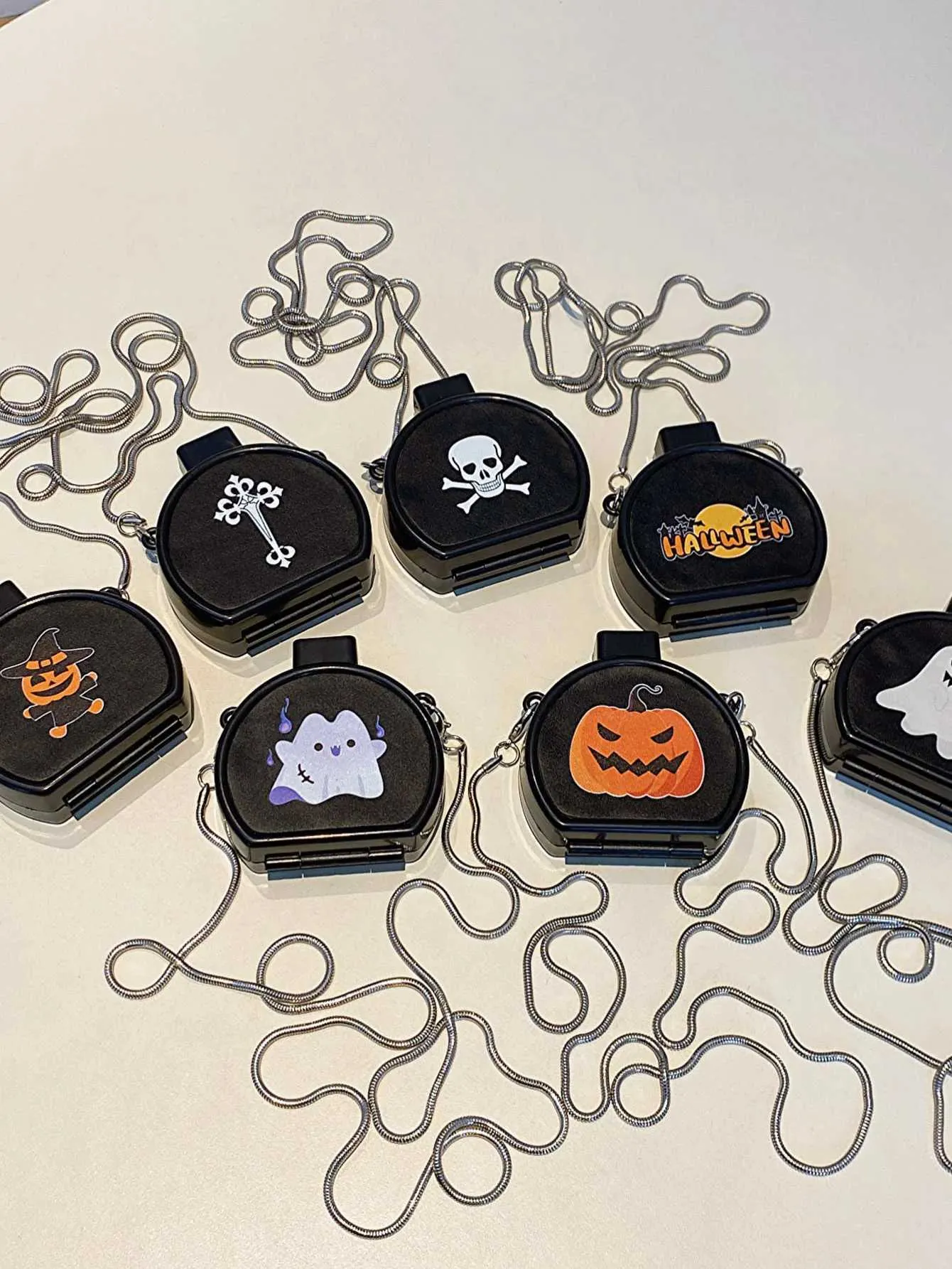 Presente de Halloween Mini Bolsa de Ombro Dos Desenhos Animados Bonito Engraçado Crossbody Pequena Abóbora Personalidade Caixa Criativa para Mulheres 220923