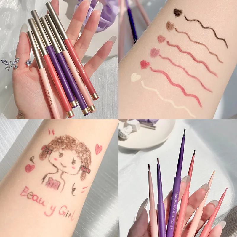 Eyeliner liquide stylo Gel imperméable perle lumière couché ver à soie stylo débutant débutant ombre à paupières maquillage