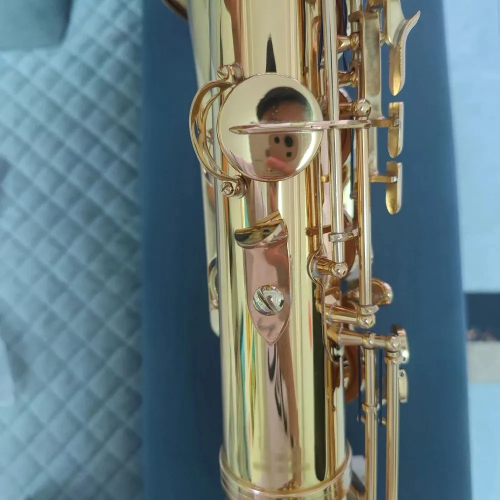 Renforcement double nervure amélioré 875 goutte B ton saxophone ténor professionnel bouton abalone sensation la plus confortable sax ténor 00