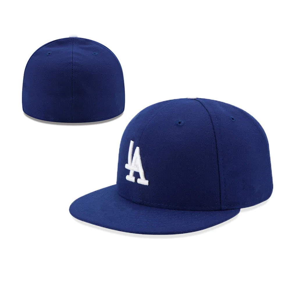 Cap Wholesale Baseball Team equipado para gorros para hombres y mujeres Football Basketball Fans Snapback Hat 999 Mix Order S-13