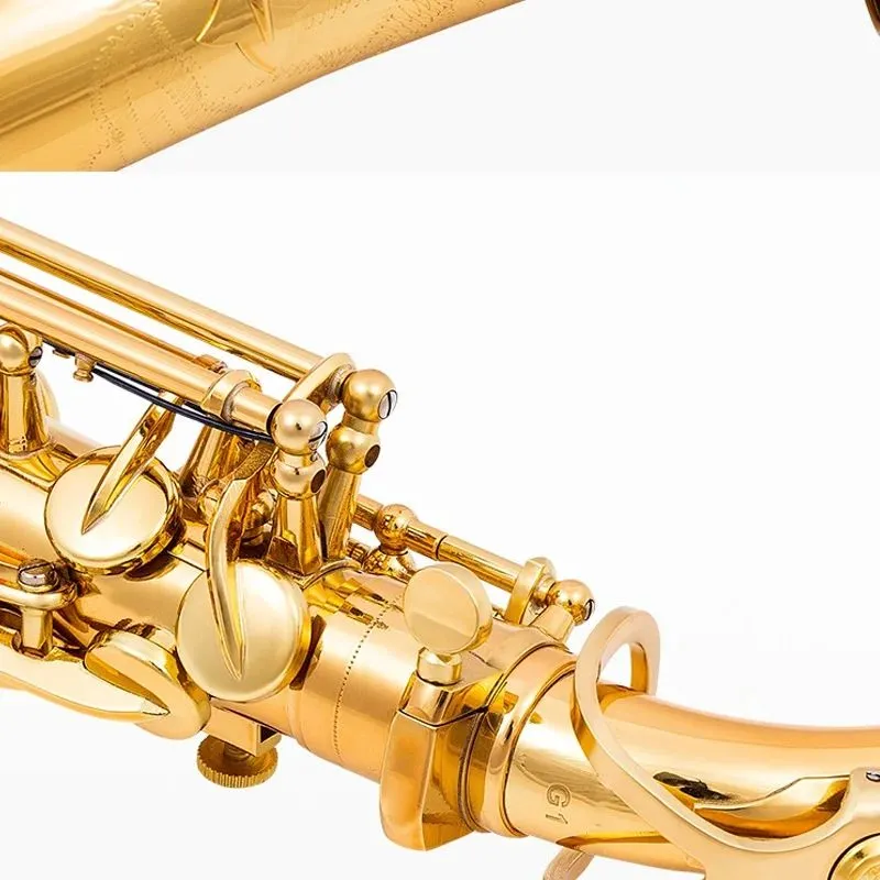 Высококачественная оригинальная модель 875 «один в один», профессиональный альт-саксофон, латунный позолоченный инструмент E-tune для альт-саксофона