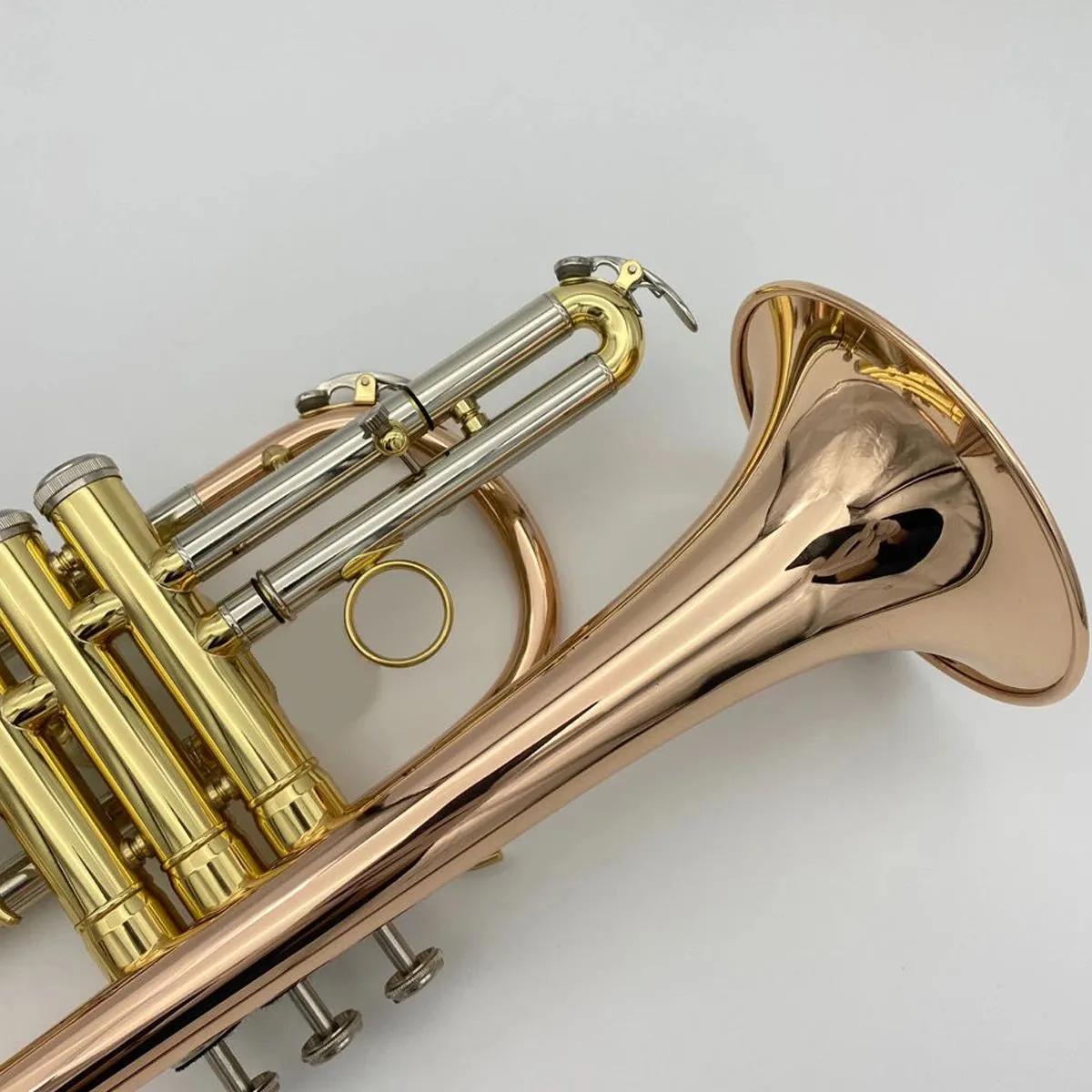 Strumento jazz corno a tromba con tono professionale prodotto in bronzo fosforoso di alta qualità in si bemolle