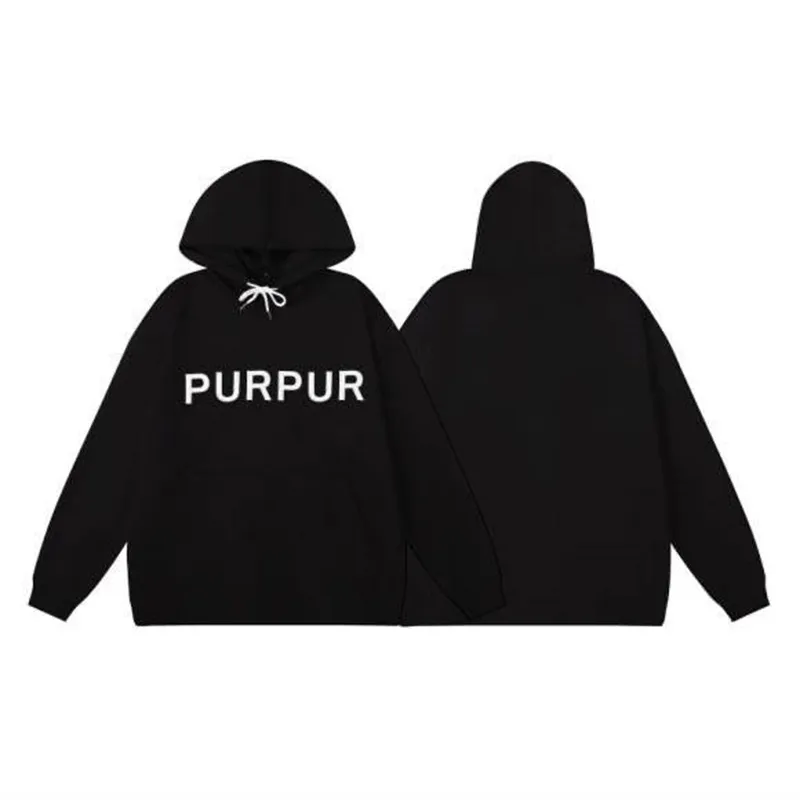 Sudadera con capucha de diseñador Hoohies, sudaderas con capucha moradas para hombres, sudaderas con capucha para mujeres, jersey con estampado de alta calidad