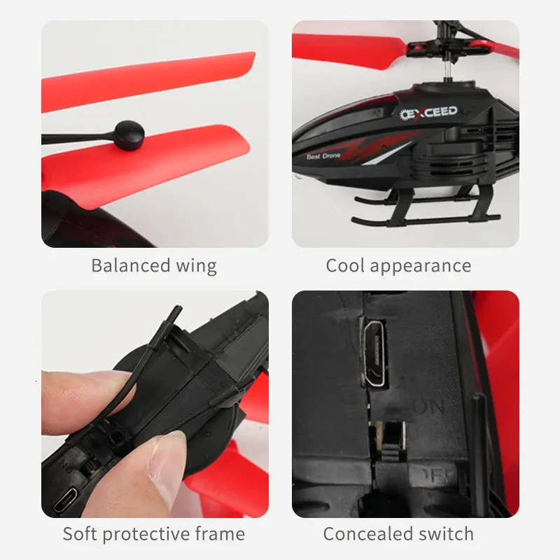LED Two Channel Remote Control Suspension Remote Helicopters With Drop Resistant Induction Charging Light Perfect Kids Toy Model 231021 From Bian08 10.96 DHgate.Com