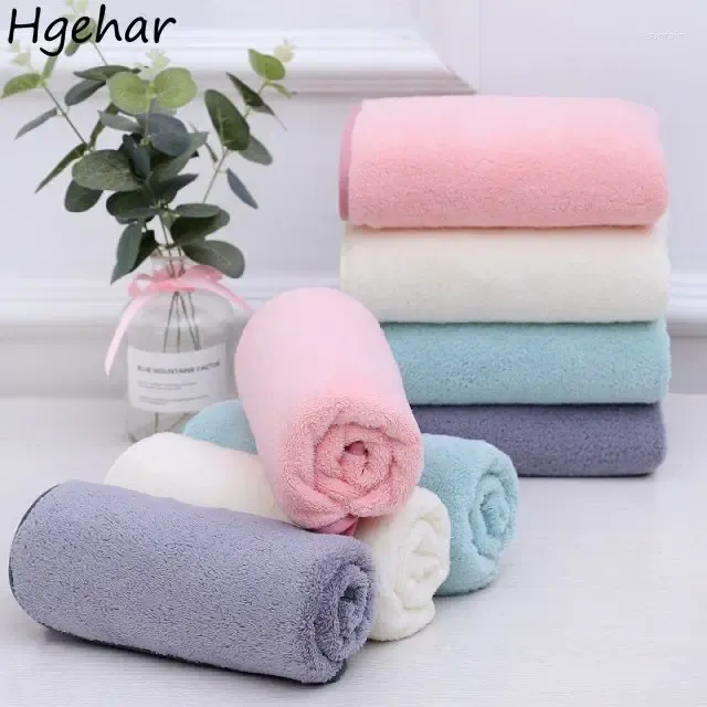 Towel Quick Drying Face Hand Multi-function Washcloth Simple Soft Absorbent Coral Velvet Towels Adult Household Skin-friendly