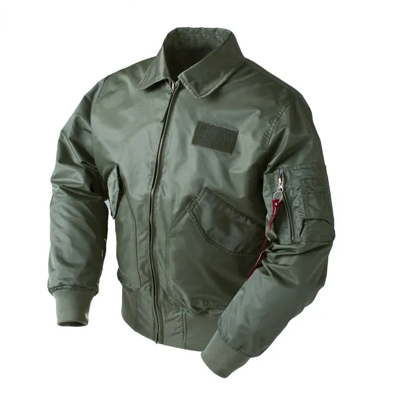 Giubbotti da uomo Militari Bomber Giacca da uomo Plus Size Tattico Army Outdoor Manica lunga Cerniera Volo Cappotti da baseball 231020