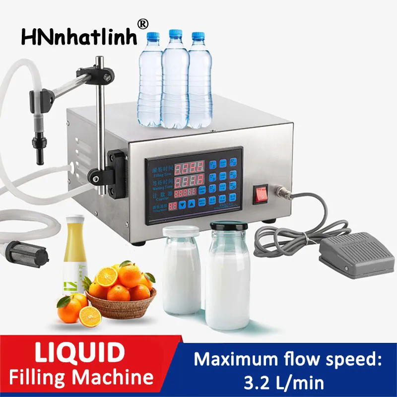 Wholesale Mini Liquid Filler Water Vacuum Bottle Filling Machine For