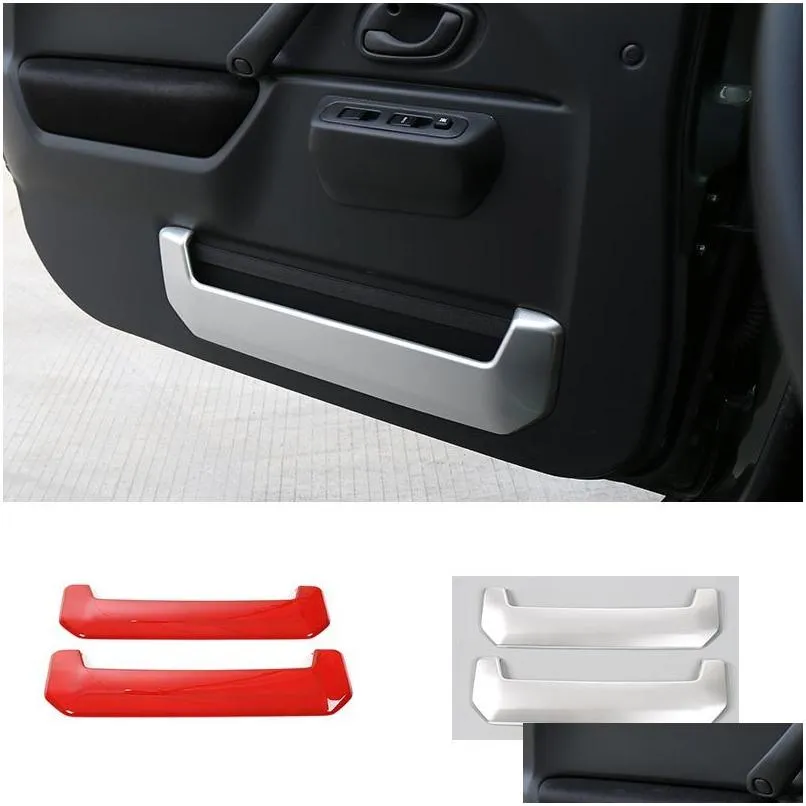 Other Interior Accessories Door Decoration Board Storage Box Er Trim For Suzuki Jimny 2007- Car Drop Delivery Mobiles Motorcycles Dhg9I