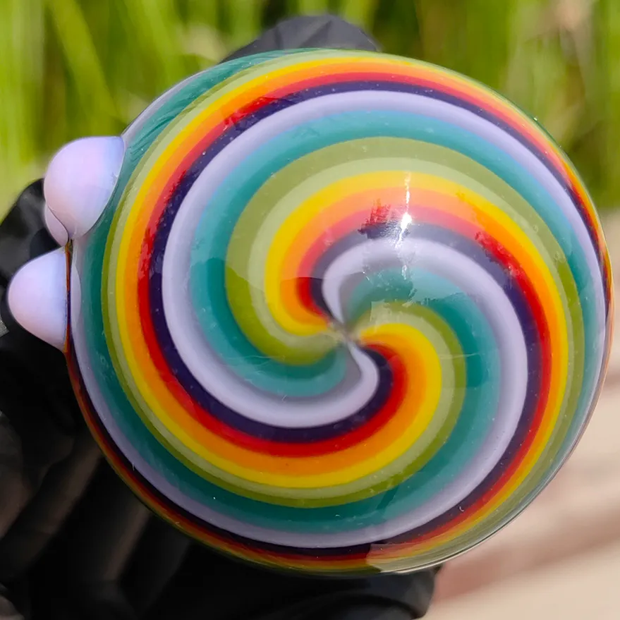 4.4inch glass tobacco pipe Glass Smoking Bowl Glass Tube Pipe For Smoking With Carb Borosilicate Spoon Pipe Glass Pipe Beads