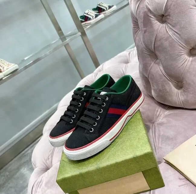 Gucci Tennis 1977 Denim GG Print