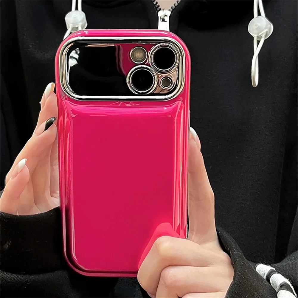 Mobiele telefoon hoesjes Luxe schattig snoepkleurig zacht hoesje voor iPhone 15 14 Pro Max 13 11 12 Cameralens Beschermend schokbestendig siliconen hoesje 231021