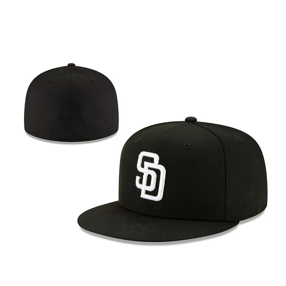 Casquette de baseball en gros équipe chapeaux ajustés casquettes pour hommes et femmes fans de basket-ball de football chapeau snapback 999 ordre de mélange S-7