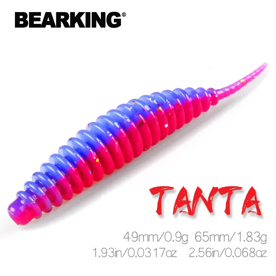 Baits Lures BEARKING Tanta 49mm 65mm Fishing Lure Soft Shad Silicone Wobblers Swimbait Artificial leurre souple 231020