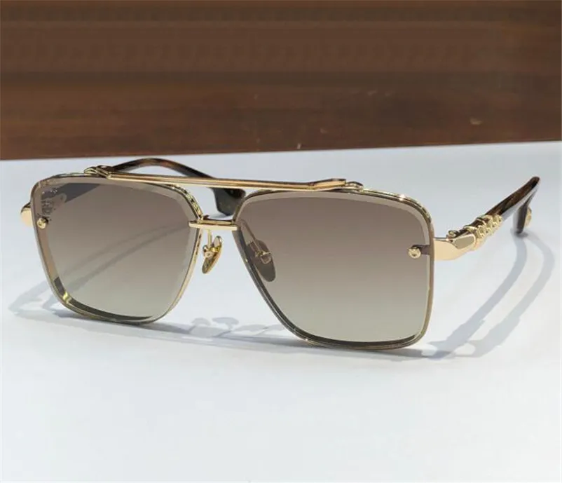 Square Aviator Sunglasses, Exquisite Gold Frame... From  display picture 1