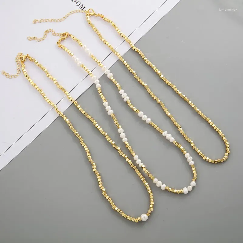 Ожерелья с подвесками, ожерелье из бисера, модное ручное плетение в богемном стиле, регулируемая простота, жемчужная ключичная цепочка, рисовая бусина