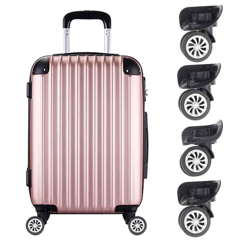 Tas Onderdelen Accessoires 4x Koffer Bagage Accessoires Universeel 360 graden Draaibare Wielen Trolley Wiel 231020