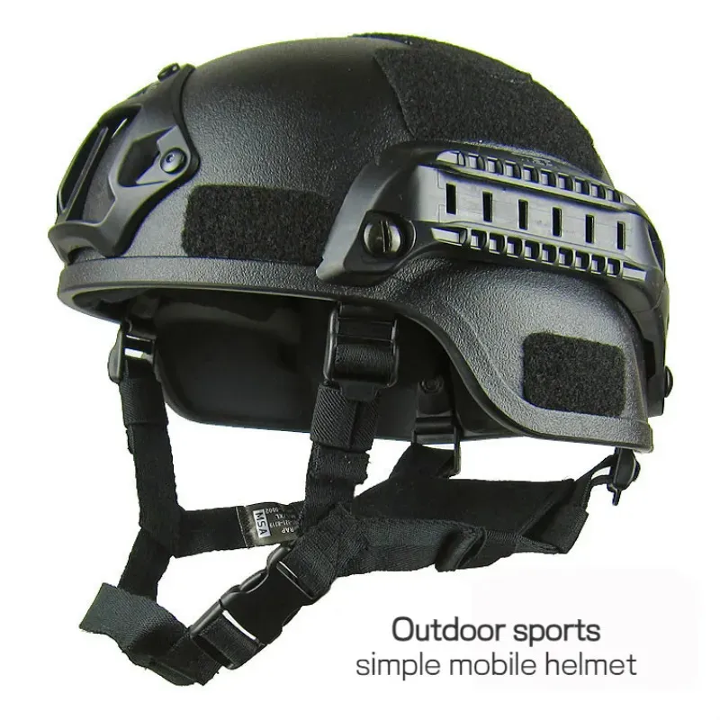 Cycling Helmets Military Helmet FAST Helmet MICH2000 Airsoft MH Tactical Helmet Outdoor Tactical Painball CS SWAT Riding Protect Equipment 231020