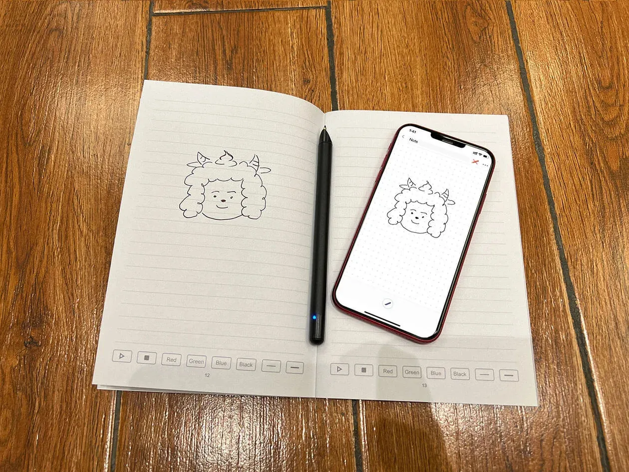 Notepads SyncPen3 Lite Smart Pen Set 3-in-1 with Smart Dot-code ...