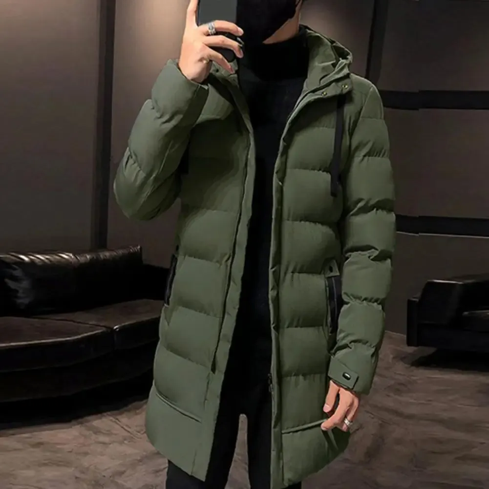 Parkas De Plum n Para Hombre Chaquetas Largas Para Hombre
