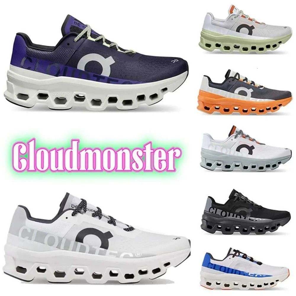 onclouds cloudmonster Cloudmonster on Hardloopschoenen Heren Dames op Cloud Monster Lichtgewicht Designer Sneakers Workout en Cross Ongeverfd Wit Asgroen Heren Runner O