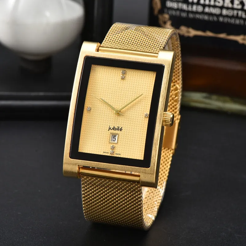 Rad Wrist Watches for 2023 Mens Watches Three needles Quartz Wastch Top Luxury Brand designer Clock Steel Strap Fashion accessories Holiday gift Montre de luxe jubil