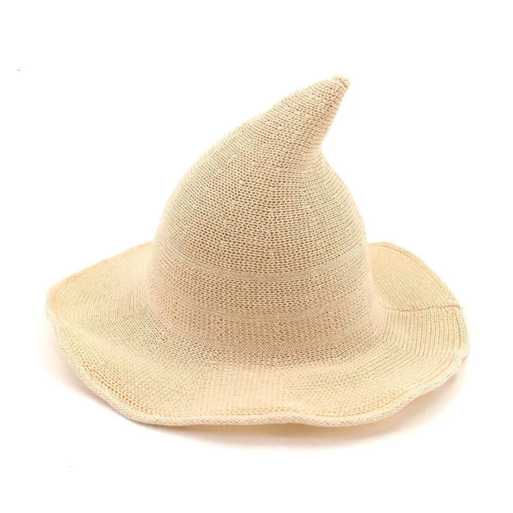 Halloween Hats Are Funny And Cute For Kids And Adults Halloween Hat Regular Wizard Hat Foldable Knit Hat Pointed Female Witch Hat