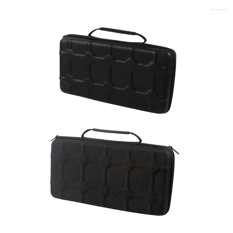 Jewelry Pouches F19D 10 Slots Hard Watch Box Portable Travel Zipper Cases Roll Wrist Watches Display Storage EVA Shockproof Holder