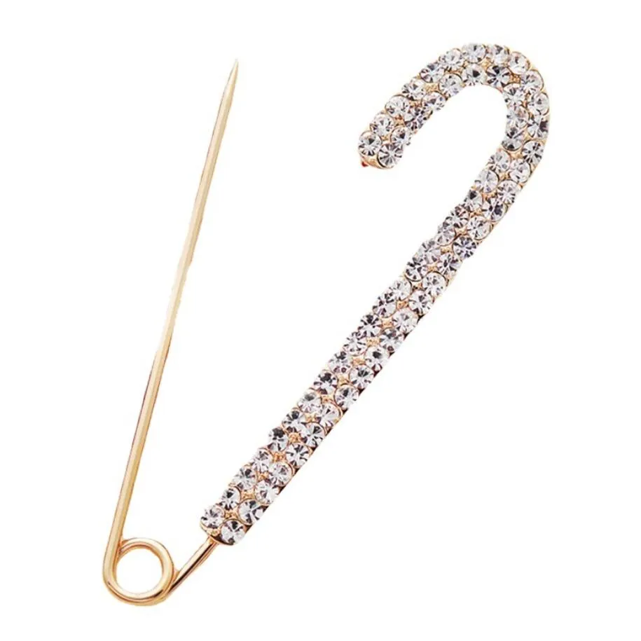 Simple Texture Brooch Designer Letter Brooch Pins Luxury Diamond ...