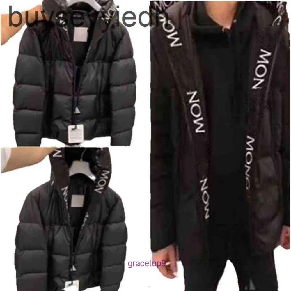 Kdnr Down Parkas Hommes Veste d'hiver Designer Lettre de broderie Puffer Vestes et blanc Goose Downs Manteau Mode Casual Jaqueta Gztd