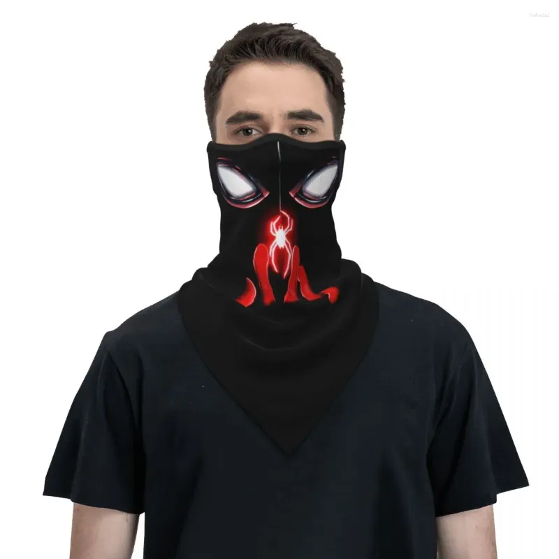 Bandana's Spinnenweb Winter Nekmasker Warmer Mannen Vrouwen Wandelen Running Tube Sjaal Gezicht Bandana Gaiter