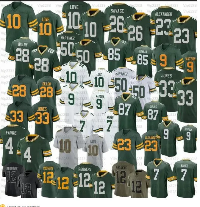 Jacobs Jersey de futebol Reed Christian Watson Jaire Alexander AJ Dillon David Bakhtiari Lukas van Ness Jayden Reed Luke Musgrave 2024 Walker